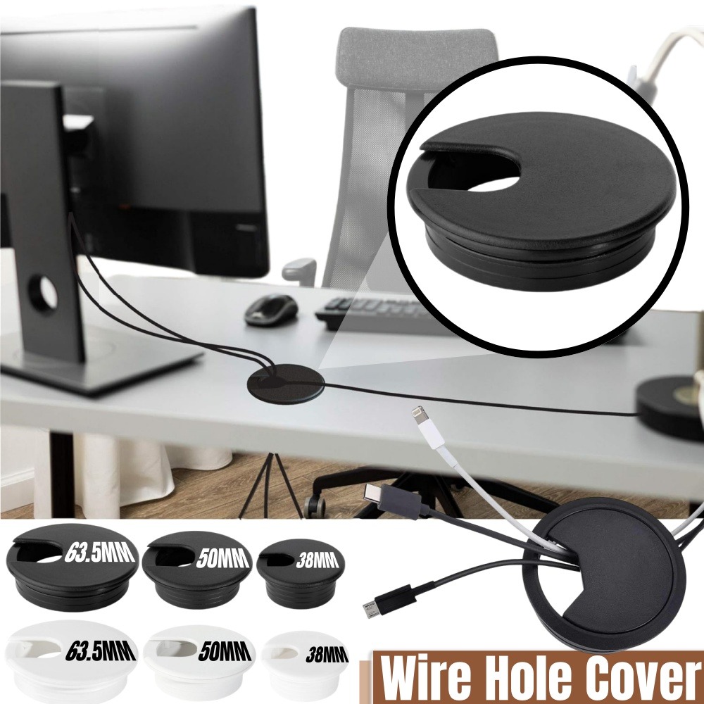 Office Furniture And Desks - Plastic Wire Hole Cover 1.5/2/2.5 Inch
