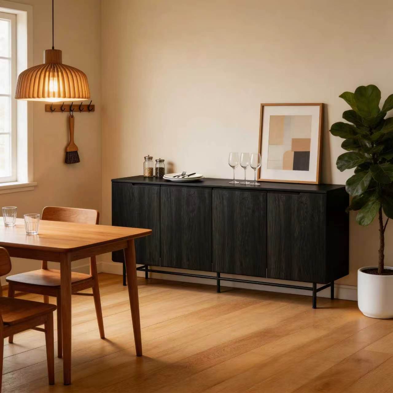 68in Large Fluted Sideboard Ca - đánh giá và giá Credenza Office Storage