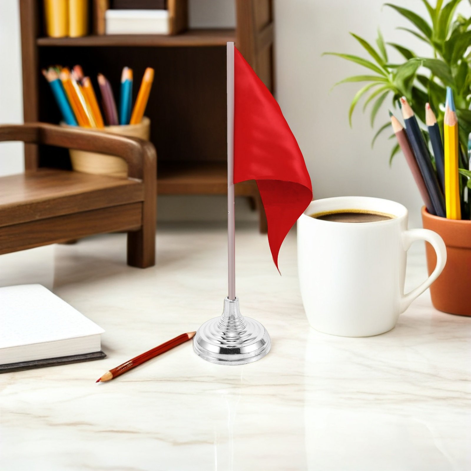 12Pcs Silver Mini Desk Flag St - đánh giá và giá Office Furniture Design