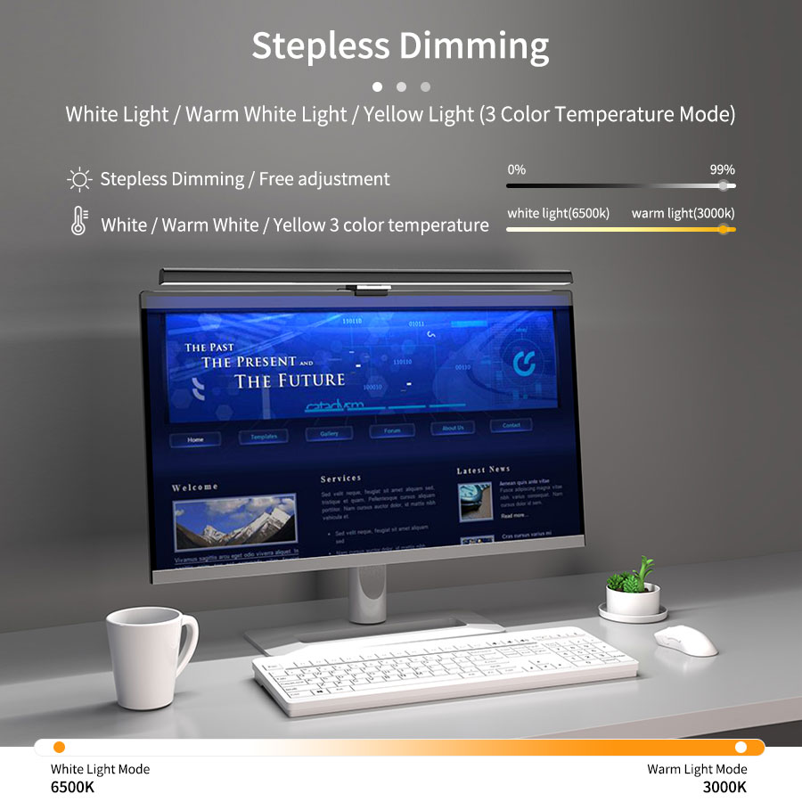 50cm LED Monitor Light Bar Scr - đánh giá và giá Office Furniture Design