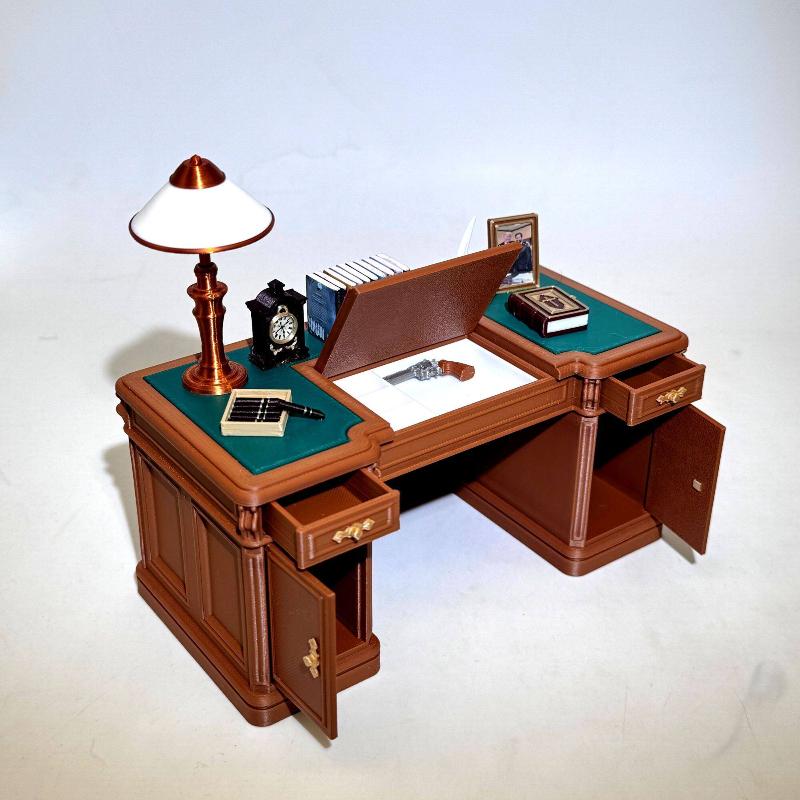 1:12 Scale Dollhouse Mini Vint - đánh giá và giá Office Furniture And Desks