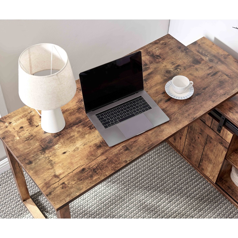 L-Shaped Desk with Credenza St - đánh giá và giá Credenza Office Storage