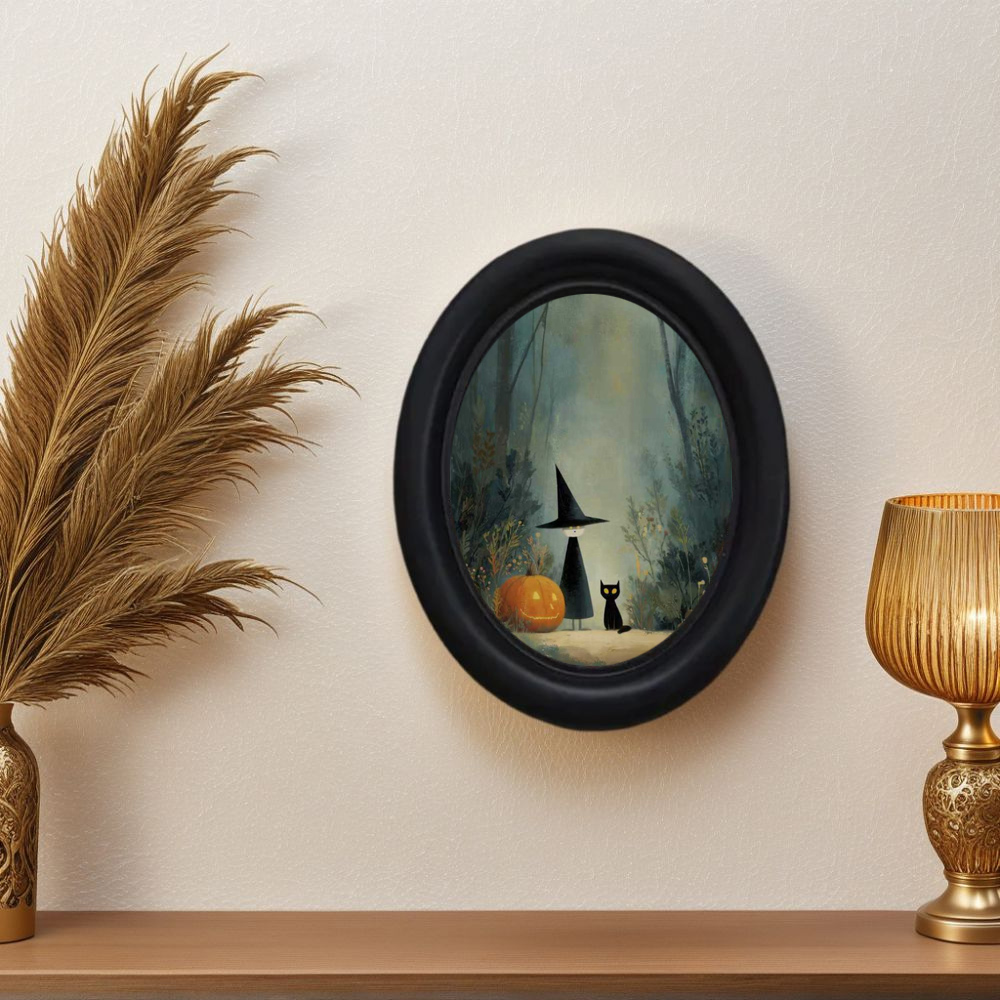 A 3D Vintage Halloween Witch a - đánh giá và giá Office Furniture Design
