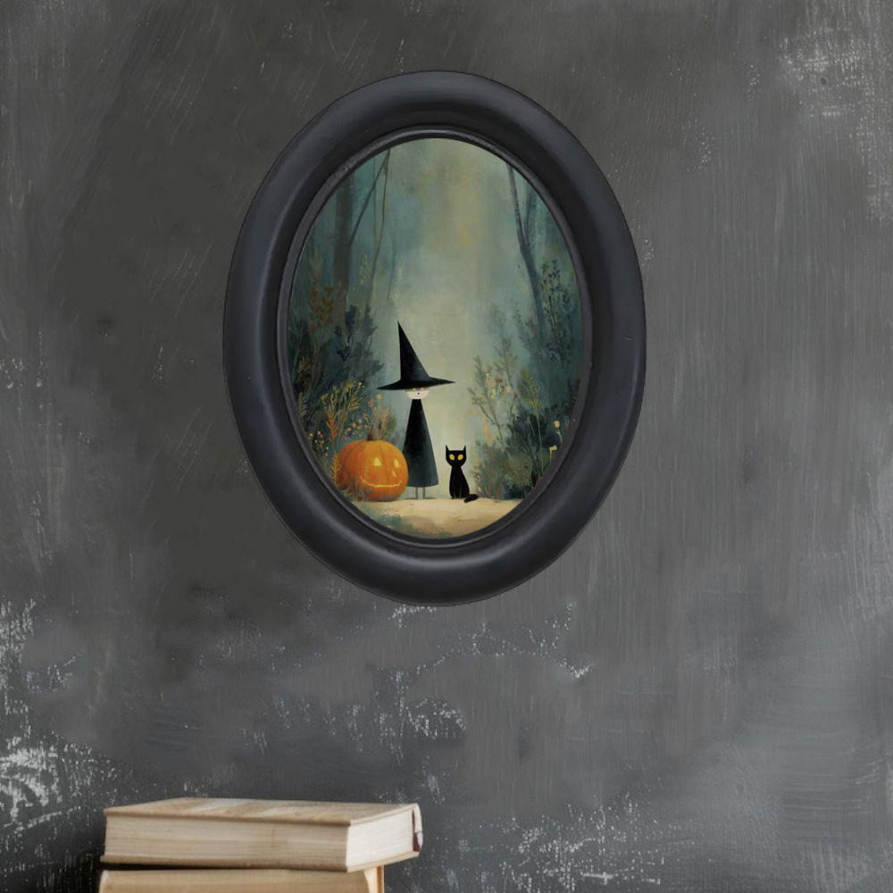 A 3D Vintage Halloween Witch a - đánh giá và giá Office Furniture Design