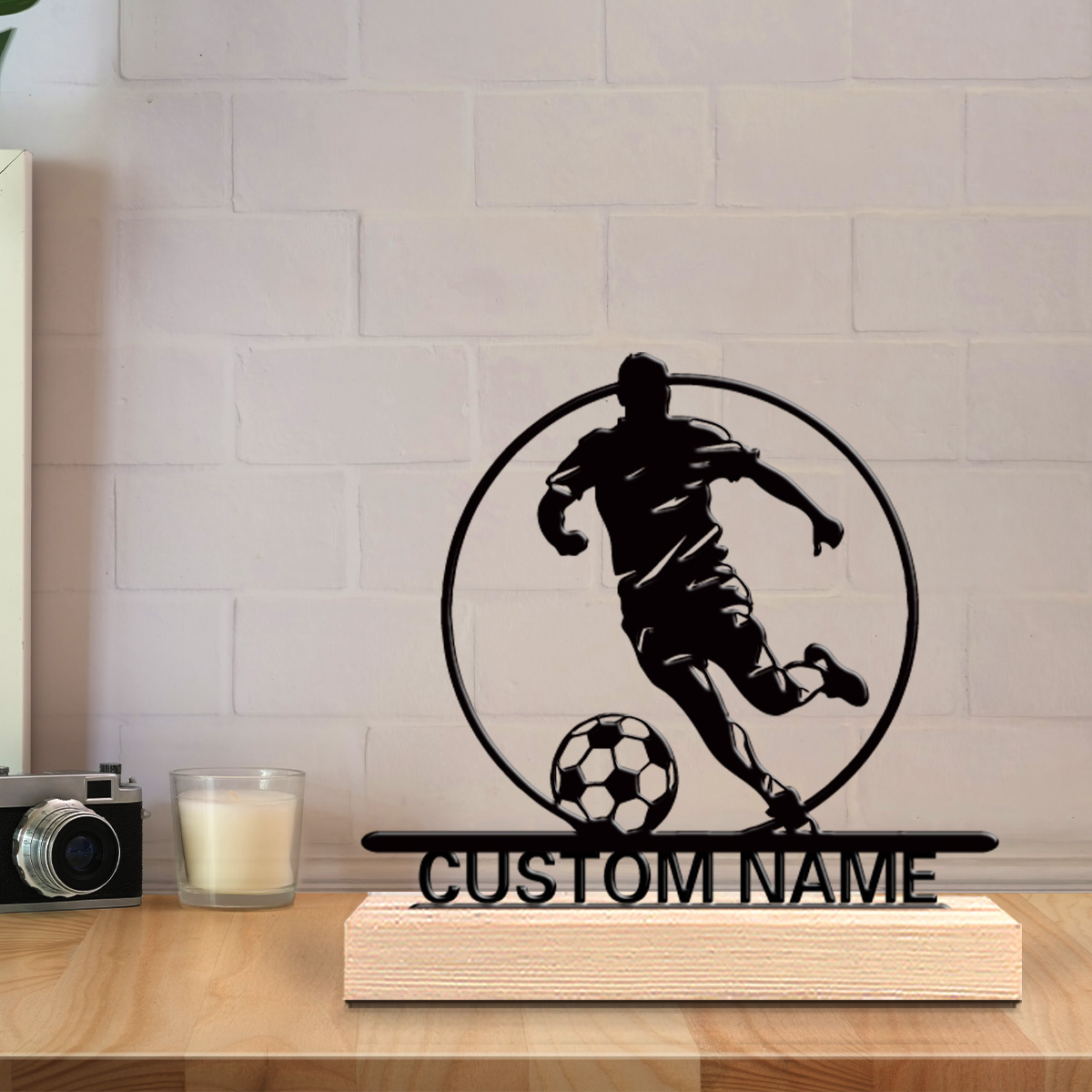 Custom Soccer Player Metal Sta - đánh giá và giá Office Furniture Design