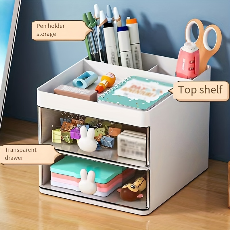 1pc Transparent Drawer Rabbit  - đánh giá và giá Office Furniture Cabinets