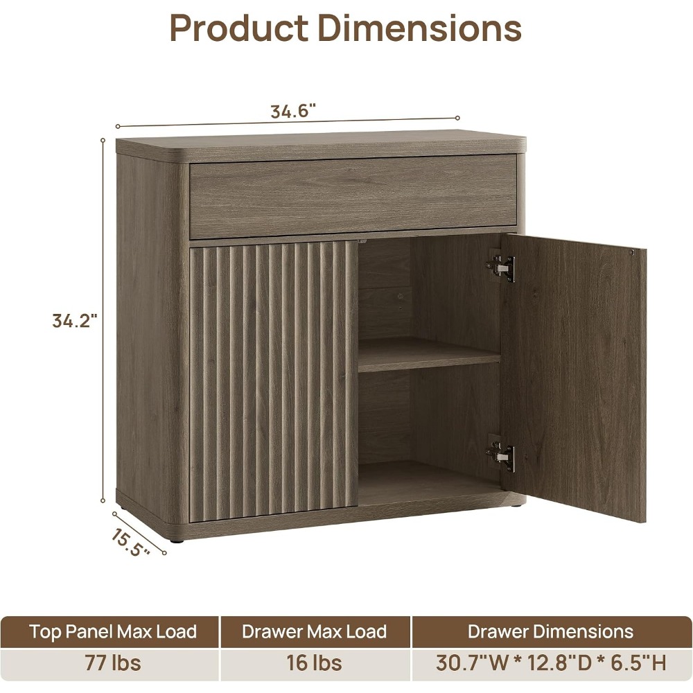 SICOTAS Buffet Cabinet with St - đánh giá và giá Credenza Office Storage