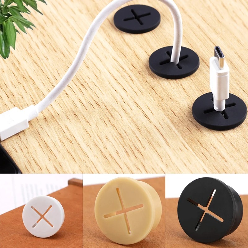 5PCS  Flexible Rubber Round Ca - đánh giá và giá Office Furniture And Desks