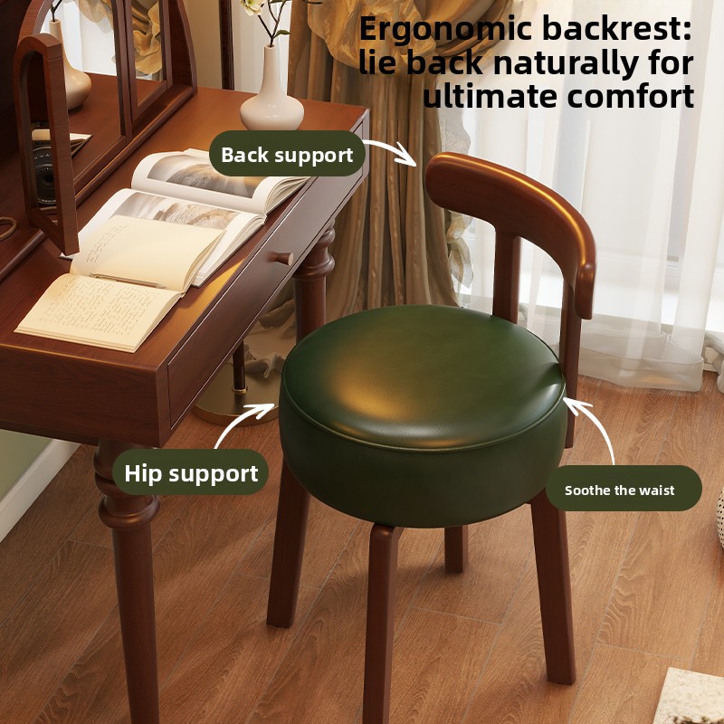 Solid wood rotating dressing c - đánh giá và giá Office Furniture And Desks