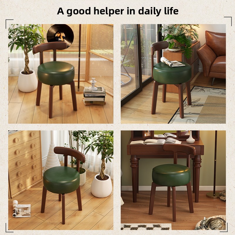 Solid wood rotating dressing c - đánh giá và giá Office Furniture And Desks