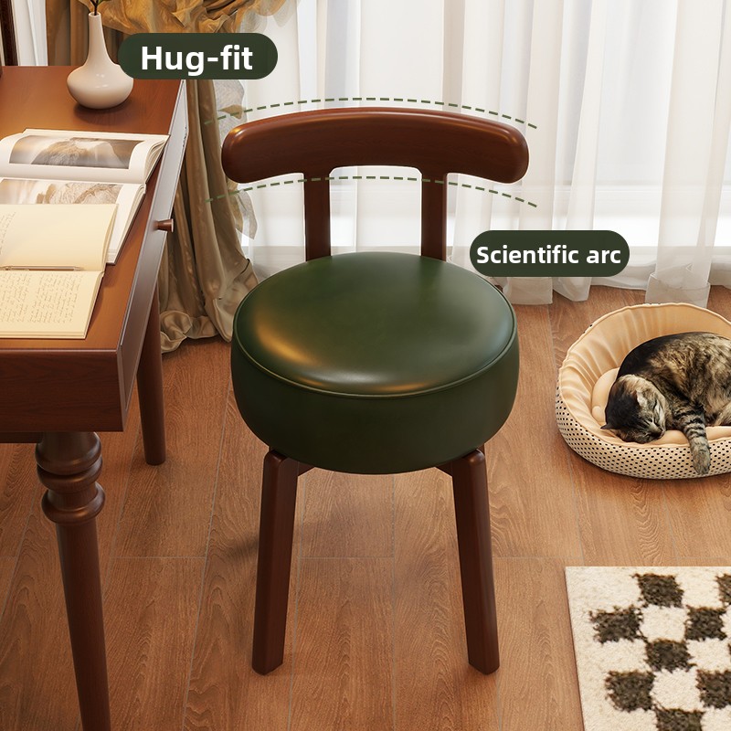 Solid wood rotating dressing c - đánh giá và giá Office Furniture And Desks
