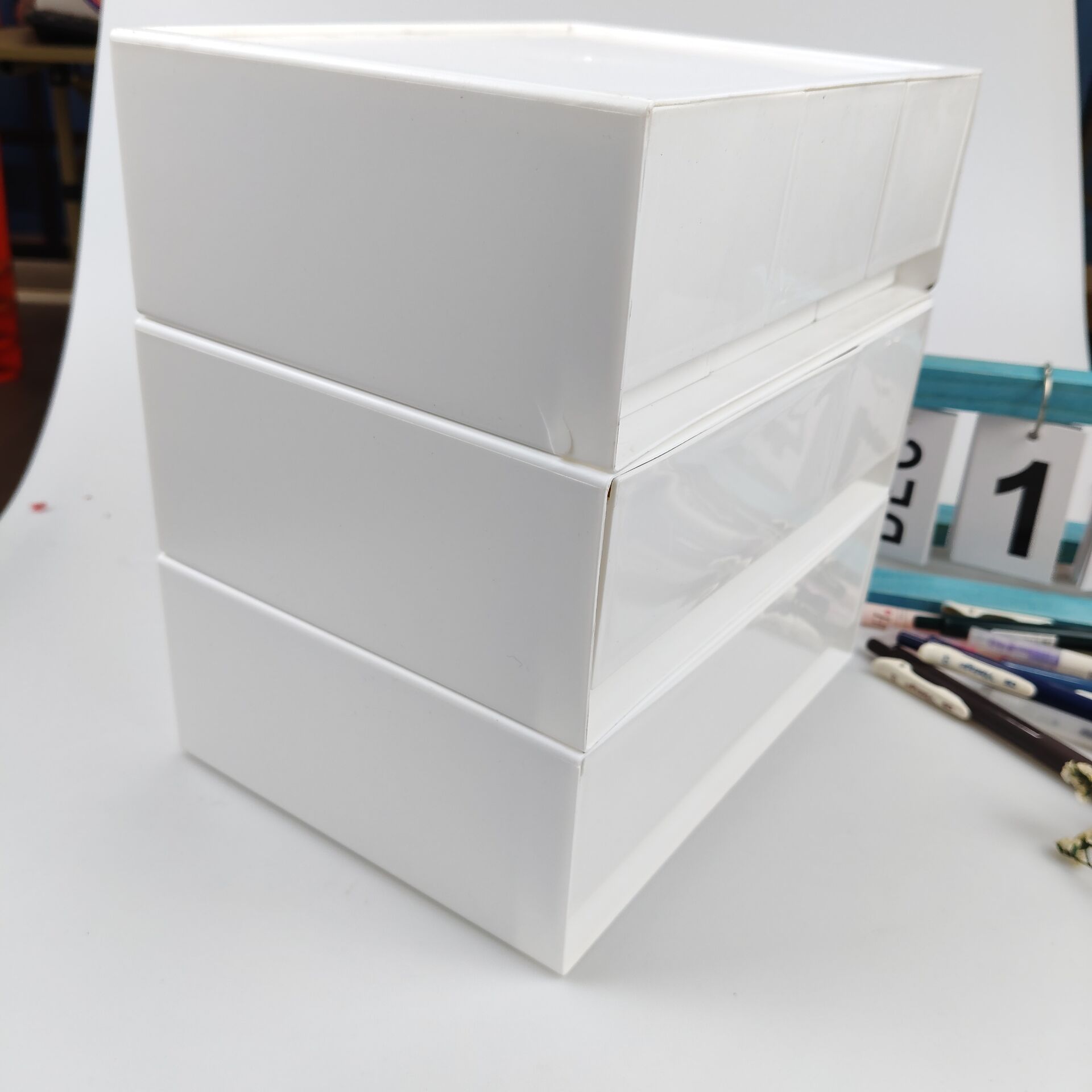 Desktop Storage Box, Drawer, C - đánh giá và giá Office Furniture Cabinets