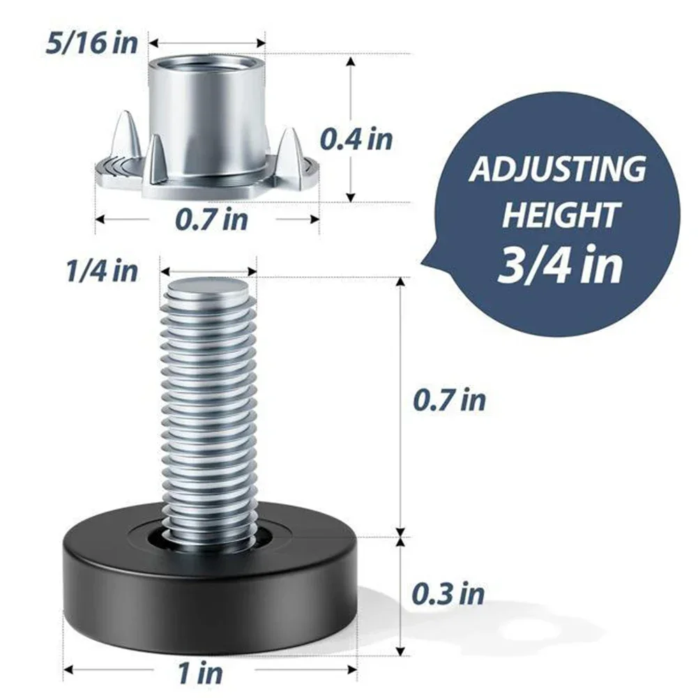 8PCS Adjustable Furniture Leve - đánh giá và giá Office Furniture Cabinets